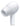 Audífonos Inalámbricos Xiaomi Redmi Buds 6 Lite ANC Audífono inalámbrico blanco Xiaomi Redmi Buds 6 Lite ANC con marca 'R' visible, en vista lateral.