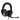 Audífonos Gamer HP H220S con Micrófono y Sonido Estéreo Audífonos gamer HP H220S negros con logo HP iluminado en azul, vista lateral izquierda
