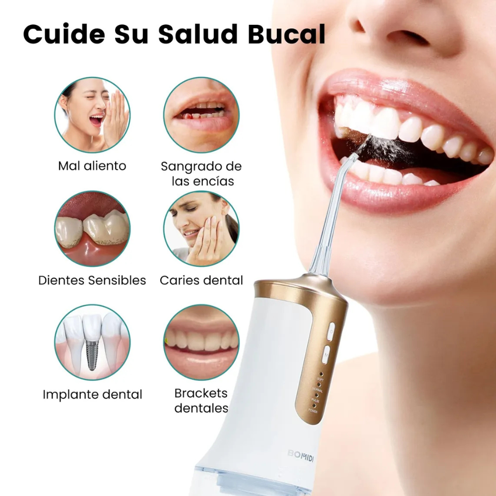 Irrigador Bucal Limpiador Dental 240ml