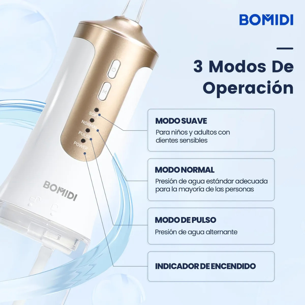Irrigador Bucal Limpiador Dental 240ml