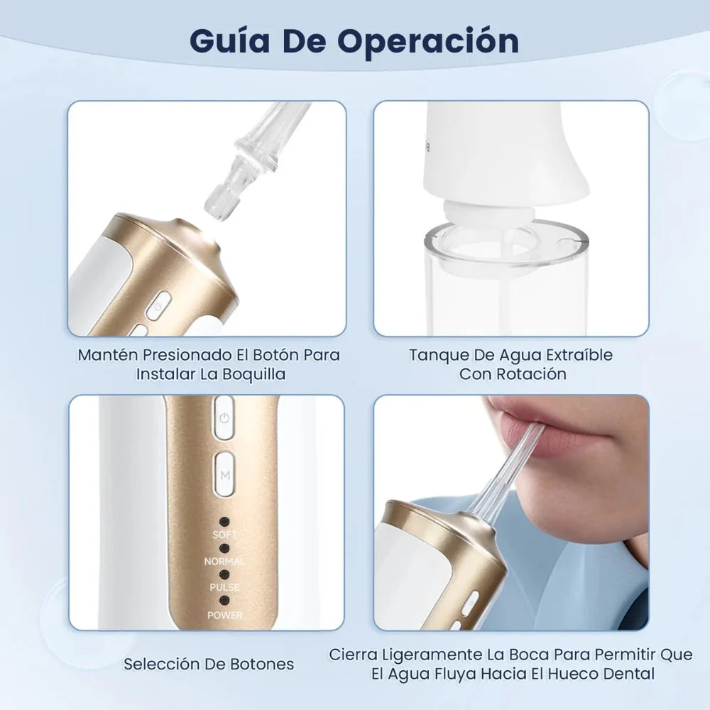 Irrigador Bucal Limpiador Dental 240ml