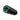 Parlante QCY SP7 40W Bluetooth IPX7 Resistente agua Color Negro Parlante QCY SP7 Bluetooth negro, vista en ángulo con luz LED azul encendida en el radiador pasivo y panel de control lateral.