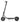 Scooter Eléctrico Xiaomi 6 Lite Negro 25 km/h 500W Scooter eléctrico Xiaomi 6 Lite negro en posición de uso, visto de perfil.
