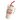 Vaso Térmico Súper Tumbler Germ x Coca-Cola 1200ml / 40.57 Oz Vaso térmico Coca-Cola blanco con asa y pajita roja, aislado sobre fondo blanco.