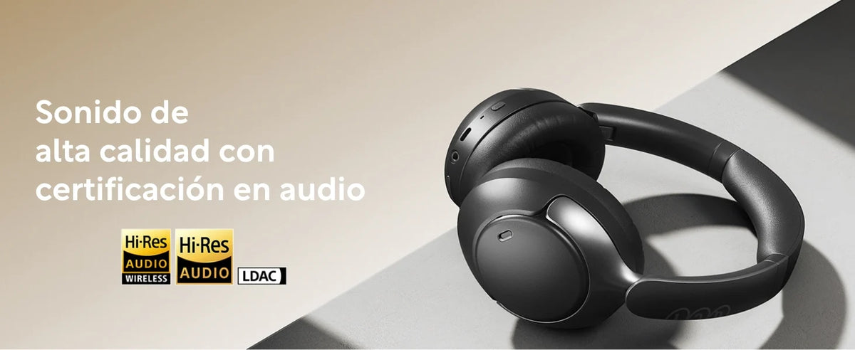 Qcy H3 Pro Anc Auriculares Bt 5.4 Conexión Dual 50Db Hi-Res