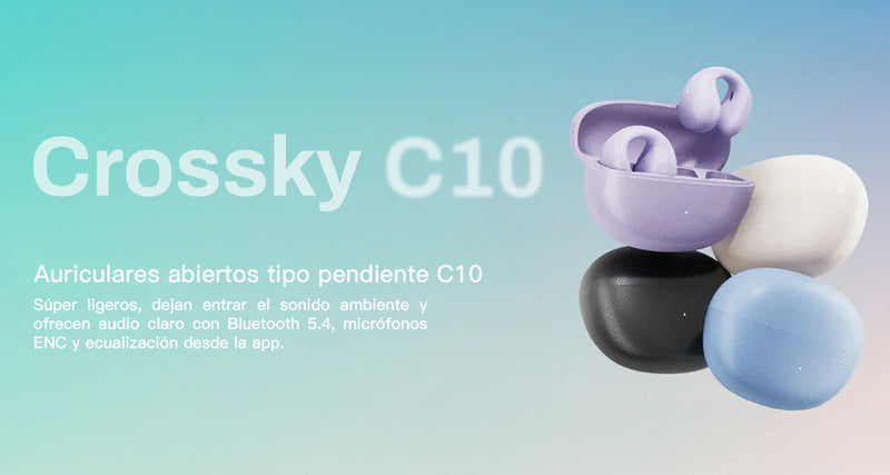 Audífonos Inalámbricos QCY Crossky C10