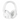Audífonos Tronsmart Sounfii Q20S blancos con las orejeras giradas, mostrando el logo y botones. #color_blanco