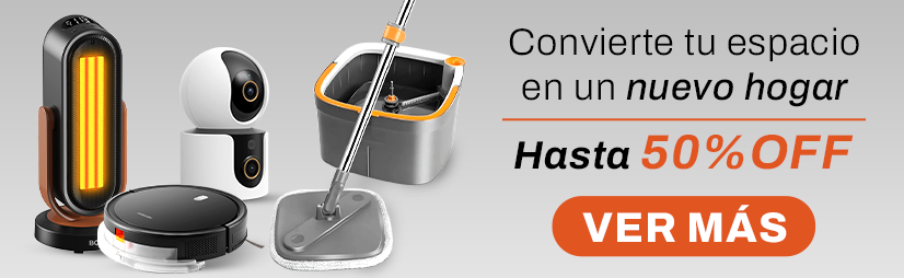 Convierte tu espacion en un nuevo hogar, Hasta 50% OFF