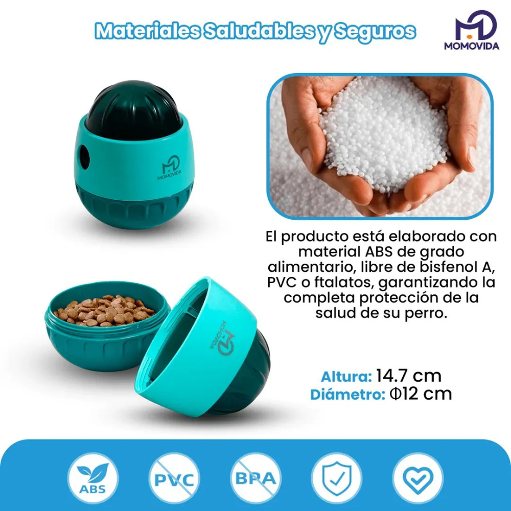 Juguete Dispensador Comida De Perros Interactivo
