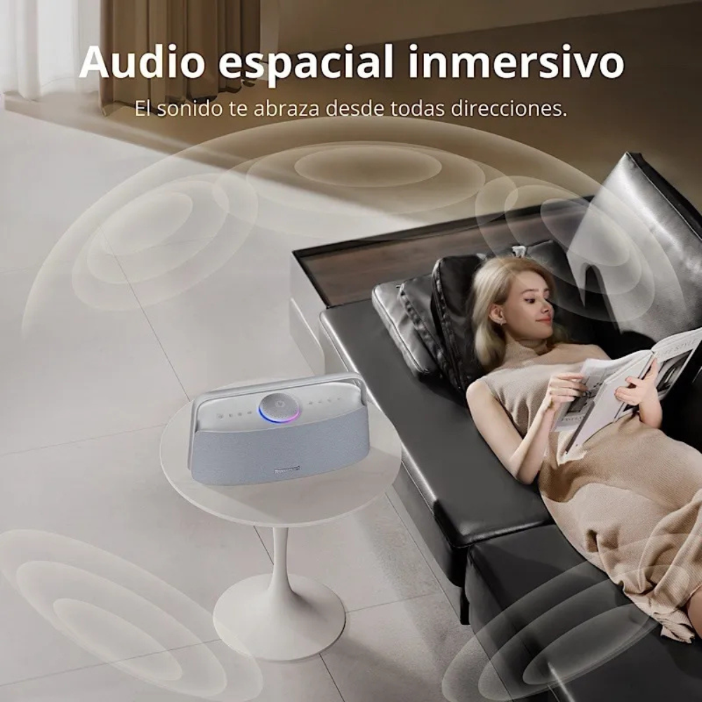 Parlante Bluetooth Tronsmart X30 FIITUNE Gris Cielo USB