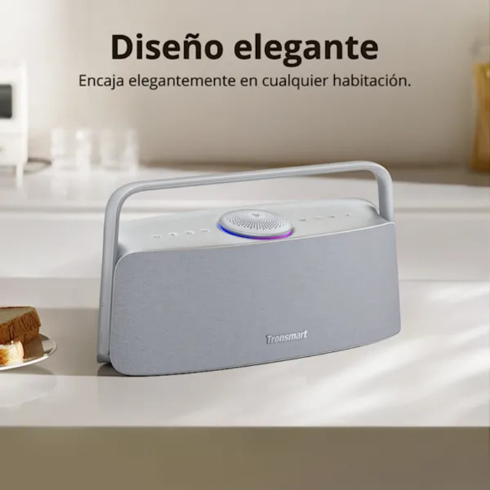 Parlante Bluetooth Tronsmart X30 FIITUNE Gris Cielo USB