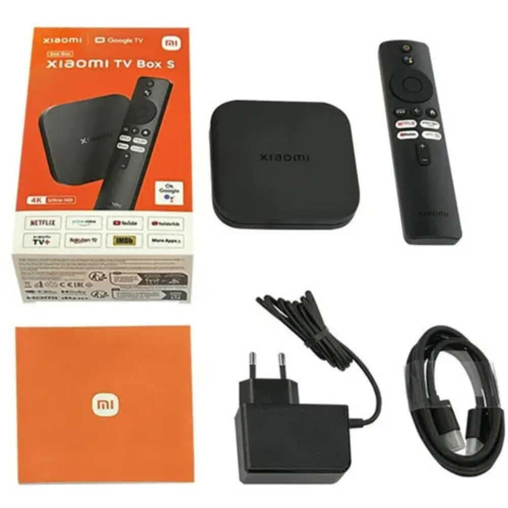 Xiaomi Mi TV Box S 2nd Gen con Control de Voz 4K  8GB+2GB RAM