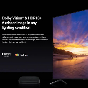 Xiaomi Mi TV Box S 2nd Gen con Control de Voz 4K  8GB+2GB RAM
