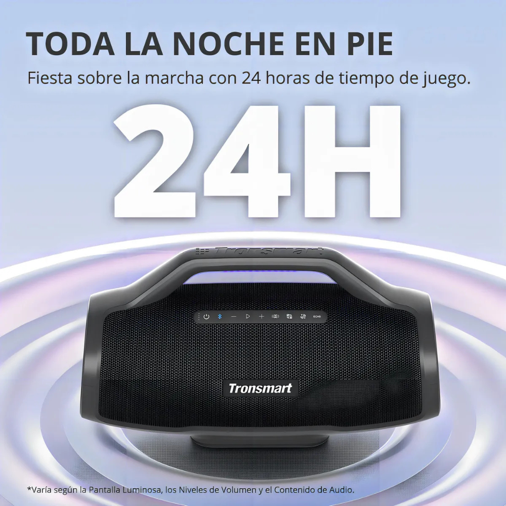 Tronsmart Bangmax Parlante Bluetooth 130w Con Luces Ipx6