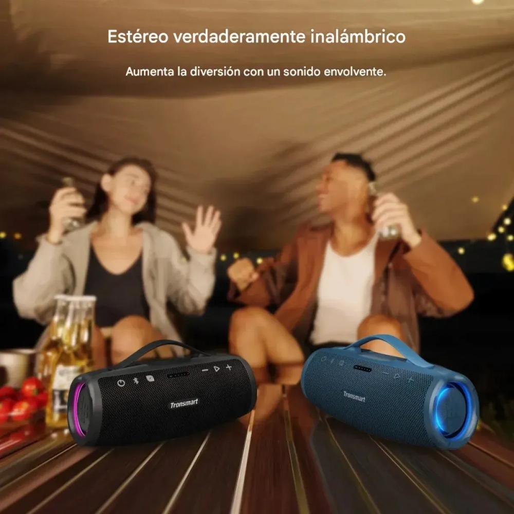Tronsmart Mirtune S100 Parlante Portátil Bluetooth 50w Ipx7