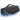 Parlante Bluetooth Tronsmart Mirtune S100 de 50W en color negro, con luces LED azules encendidas en un extremo y salpicaduras de agua alrededor, mostrando su resistencia al agua. #color_negro