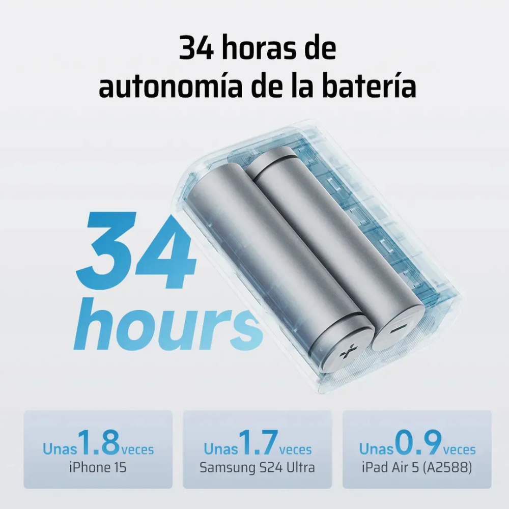Power Bank 30W 1C1A Edición De Bolsillo Pb100 Rosa