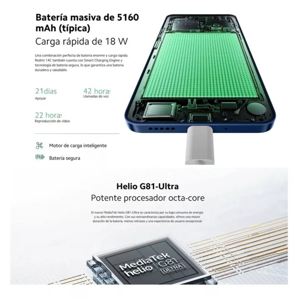 Xiaomi Redmi 14C EU 4GB + 128GB