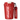 Vaso térmico rojo con logo Coca-Cola blanco y correa de cuero roja con la palabra "GERM" #color_rojo Vaso térmico rojo con logo Coca-Cola blanco y correa de cuero roja con la palabra "GERM" #color_rojo